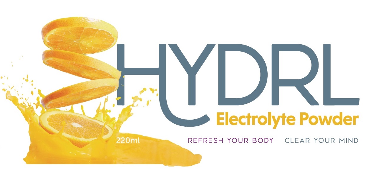 HYDRL Electrolyte Powder — Mandarin Orange, Refresh Your Body Clear Your Mind